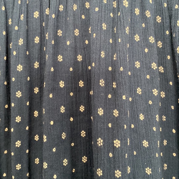 Ulla Johnson Navy Cotton Dress with Buttons - Picture 12 of 12